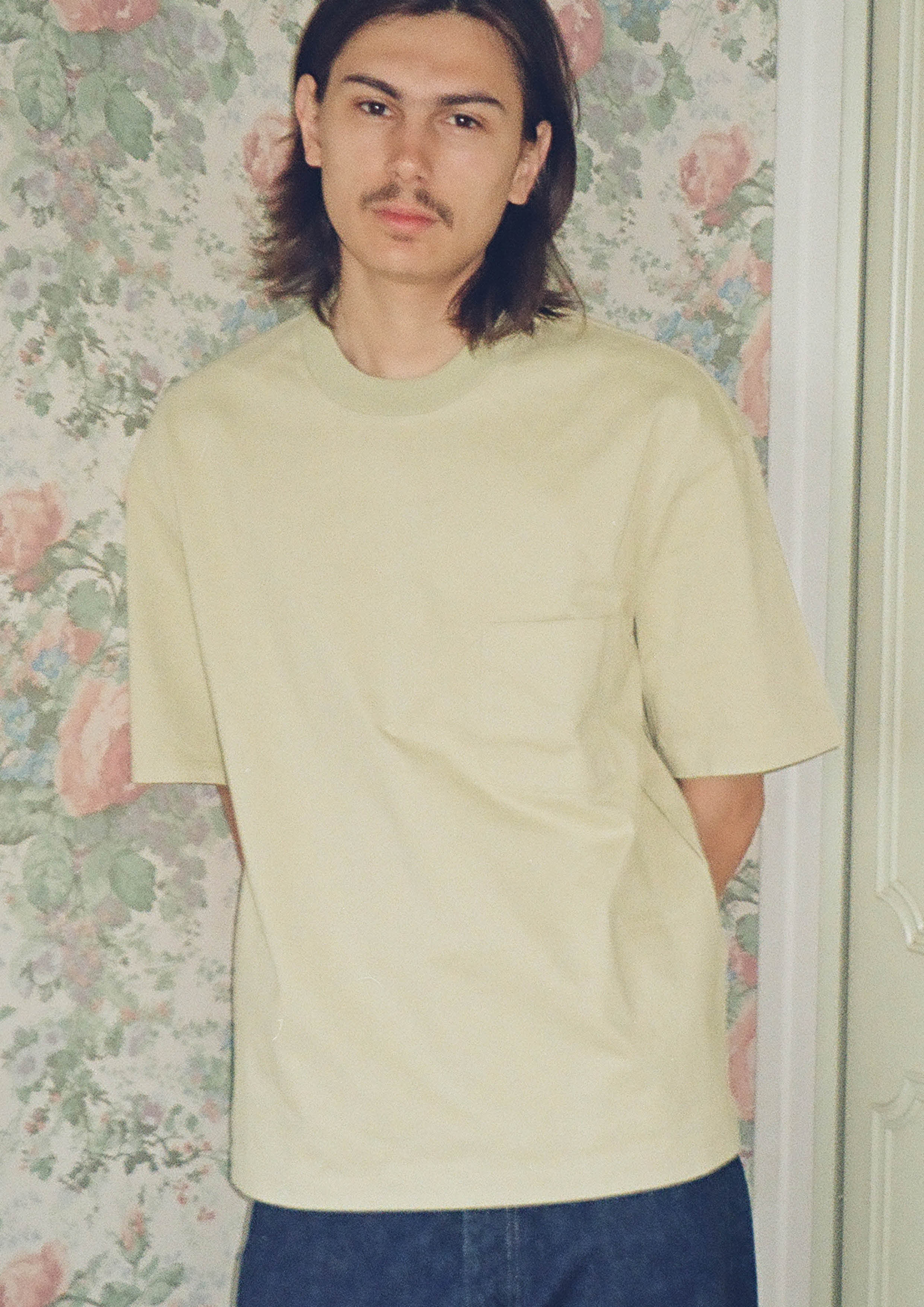 イニシャル graphpaper別注 AURALEE stant up Tshirt - トップス