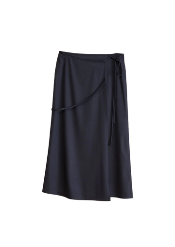 LEMAIRE - LIGHT TAILORED SKIRT JET BLACK – SOLAR MTP