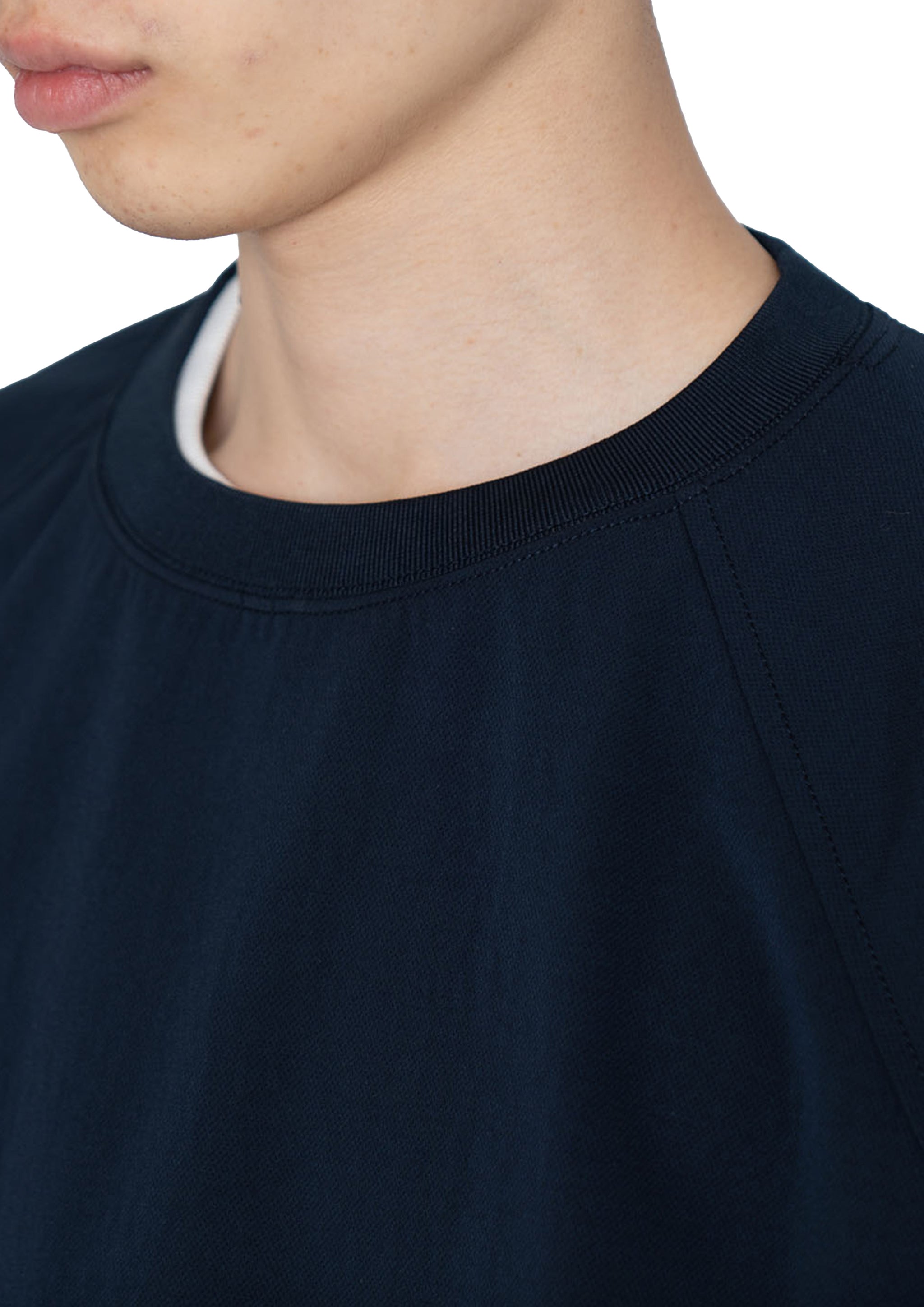 NANAMICA - ALPHADRY CREW NECK SWEAT NAVY – SOLAR MTP